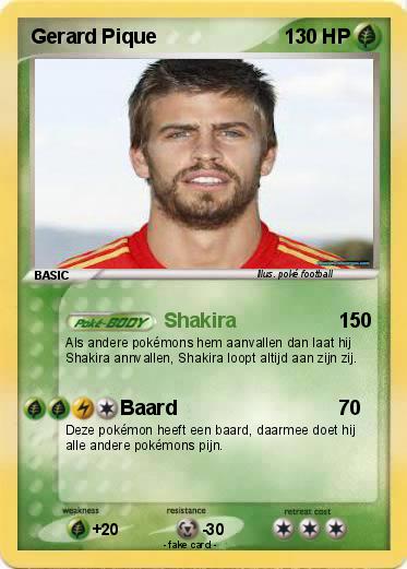 Pokemon Gerard Pique