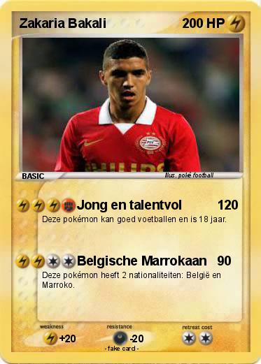 Pokemon Zakaria Bakali