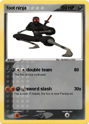 Pokemon foot ninja