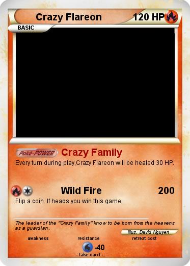 Pokemon Crazy Flareon