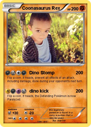 Pokemon Coonasaurus Rex