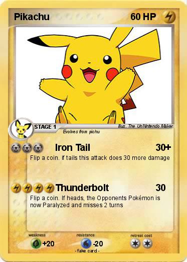 Pokemon Pikachu