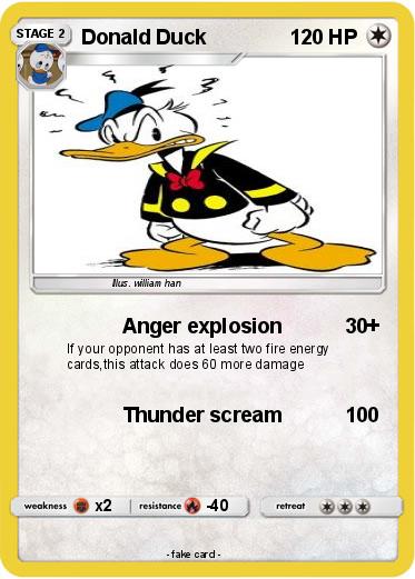 Pokemon Donald Duck