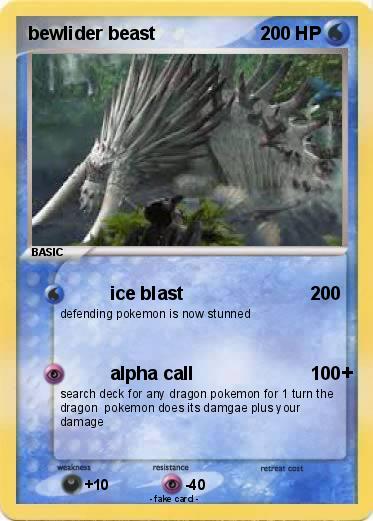 Pokemon bewlider beast