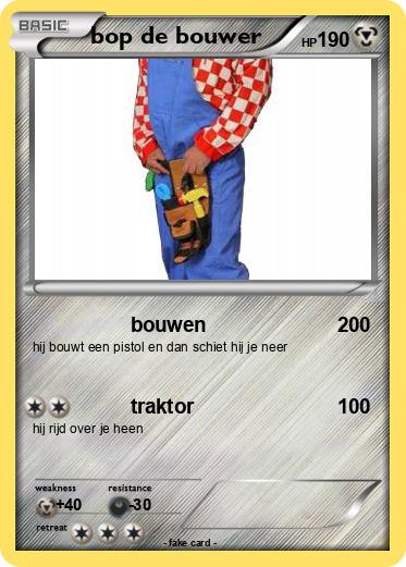 Pokemon bop de bouwer