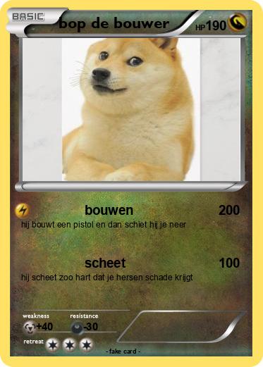 Pokemon bop de bouwer