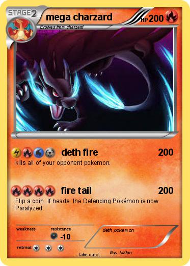 Pokemon mega charzard