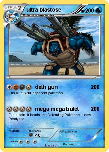 Pokemon ultra blastose