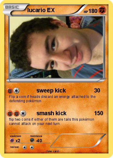 Pokemon lucario EX