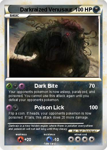 Pokemon Darkraized Venusaur