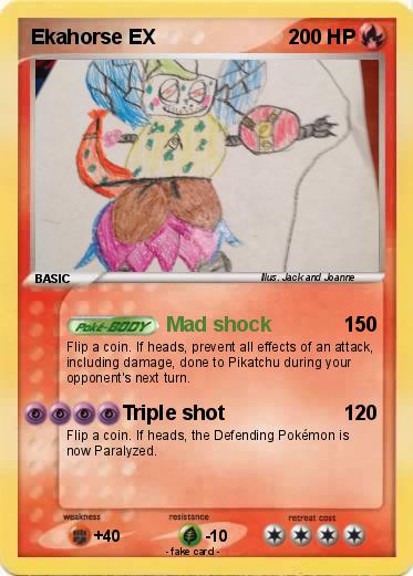 Pokemon Ekahorse EX