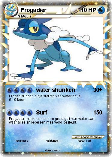 Pokemon Frogadier