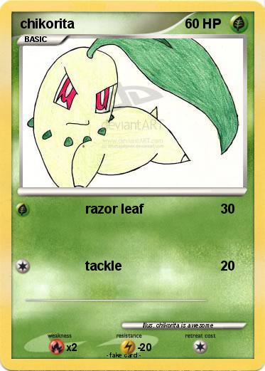 Pokemon chikorita
