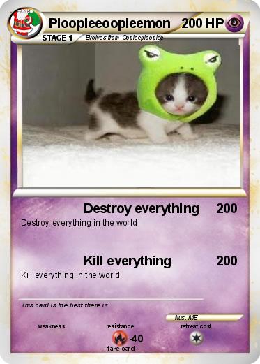 Pokemon Ploopleeoopleemon