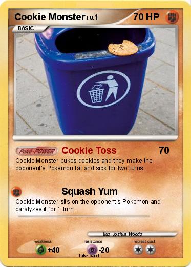 Pokemon Cookie Monster