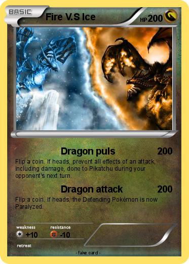 Pokemon Fire V.S Ice