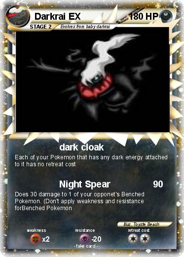 Pokemon Darkrai EX