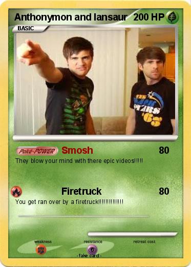 Pokemon Anthonymon and Iansaur