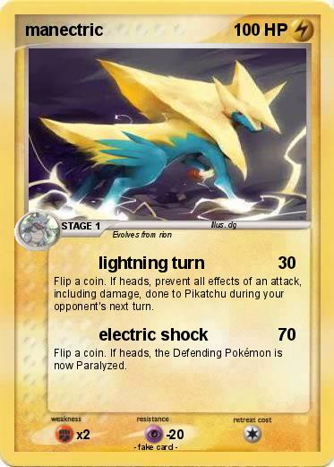 Pokemon manectric