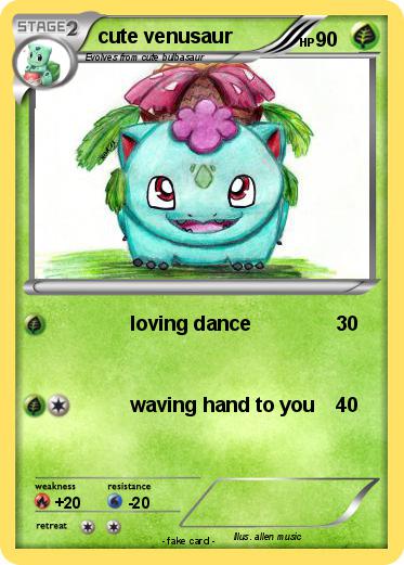 Pokemon cute venusaur