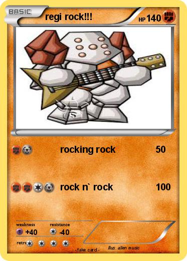 Pokemon regi rock!!!