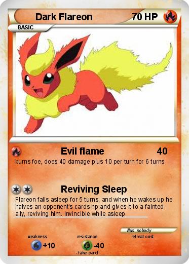 Pokemon Dark Flareon
