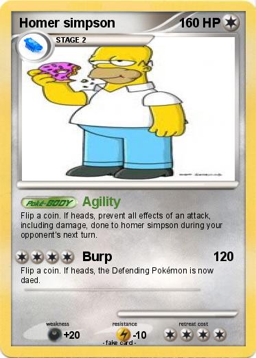 Pokemon Homer simpson