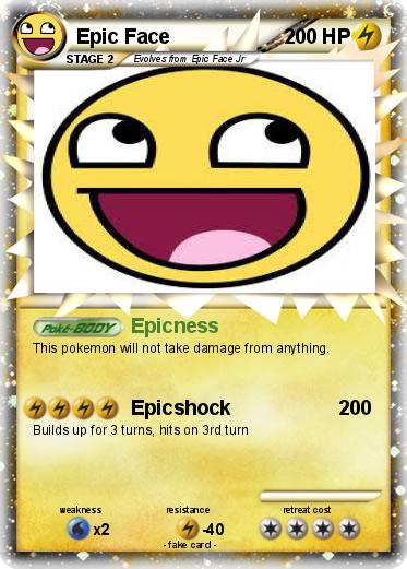 Pokemon Epic Face