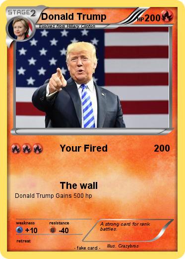 Pokemon Donald Trump