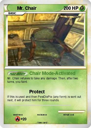 Pokemon Mr. Chair