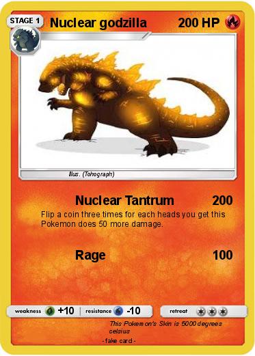 Pokemon Nuclear godzilla