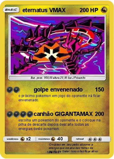 Pokemon eternatus VMAX