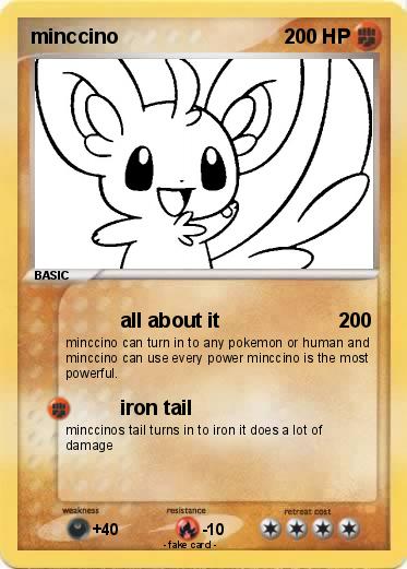 Pokemon minccino