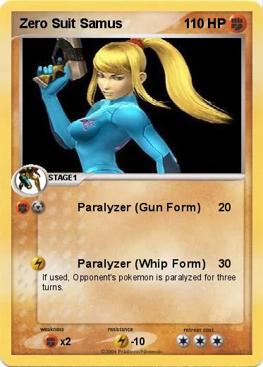 Pokemon Zero Suit Samus