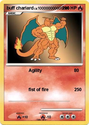 Pokemon buff chariard