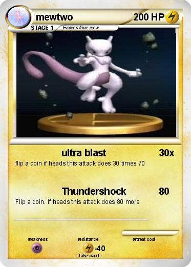 Pokemon mewtwo