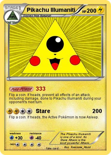Pokemon Pikachu Illumaniti