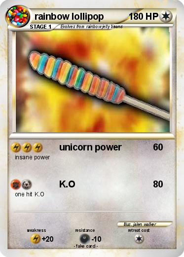 Pokemon rainbow lollipop