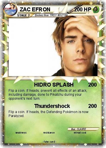 Pokemon ZAC EFRON