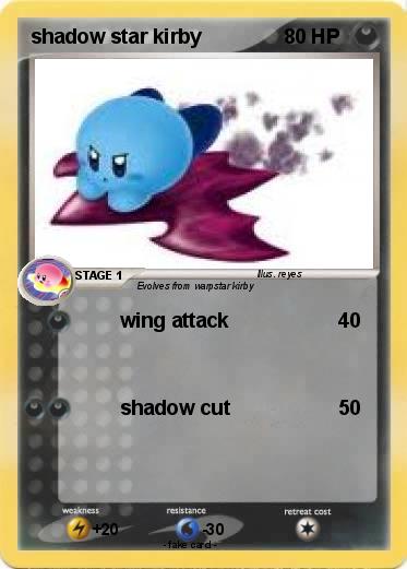 Pokemon shadow star kirby