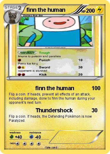 Pokemon finn the human
