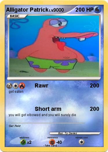 Pokemon Alligator Patrick