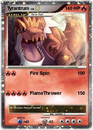 Pokemon Tyrantrum