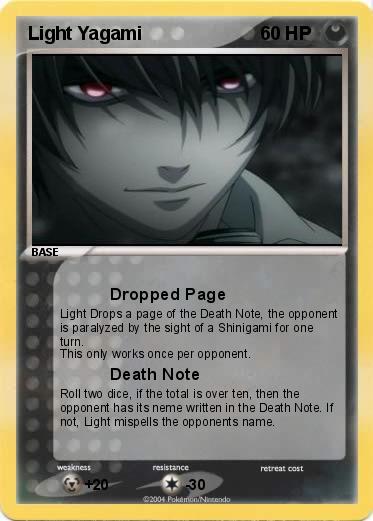 Pokemon Light Yagami