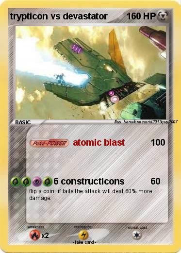 Pokemon trypticon vs devastator