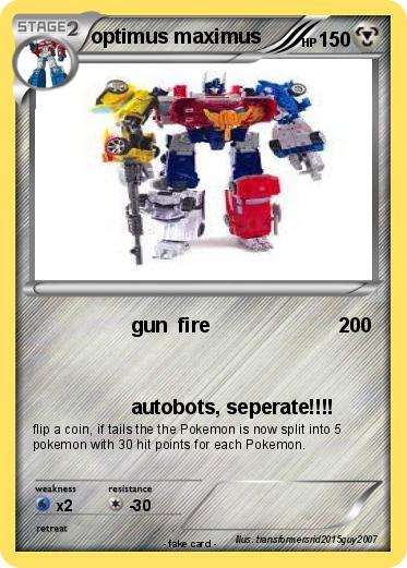 Pokemon optimus maximus