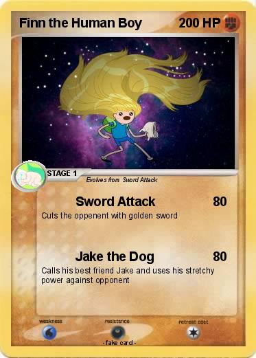 Pokemon Finn the Human Boy
