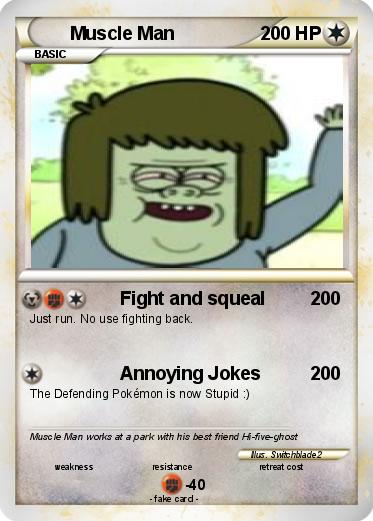 Pokemon Muscle Man