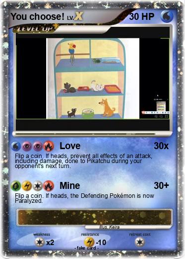 Pokemon You choose!