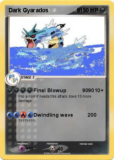 Pokemon Dark Gyarados                  9